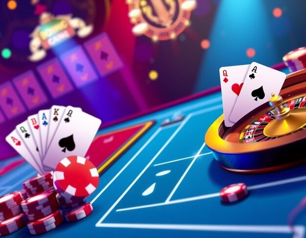 Our ziattogel Andar Bahar live dealer table view